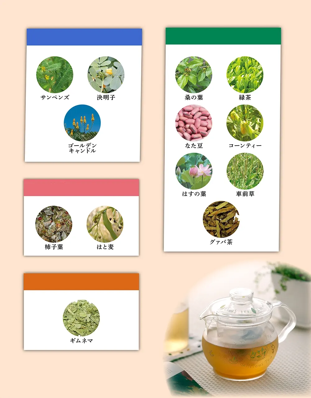 13種類の和漢植物がスッキリをサポート！
