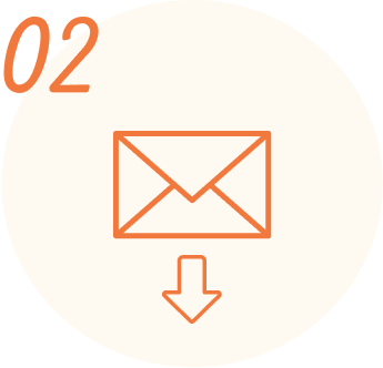 02 ご購入完了のお知らせをご連絡